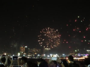 パタヤの年越し　カウントダウン② 圧巻の花火！