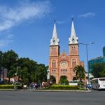 【ベトナム 観光】ホーチミン  サイゴン大聖堂と4月30日公園